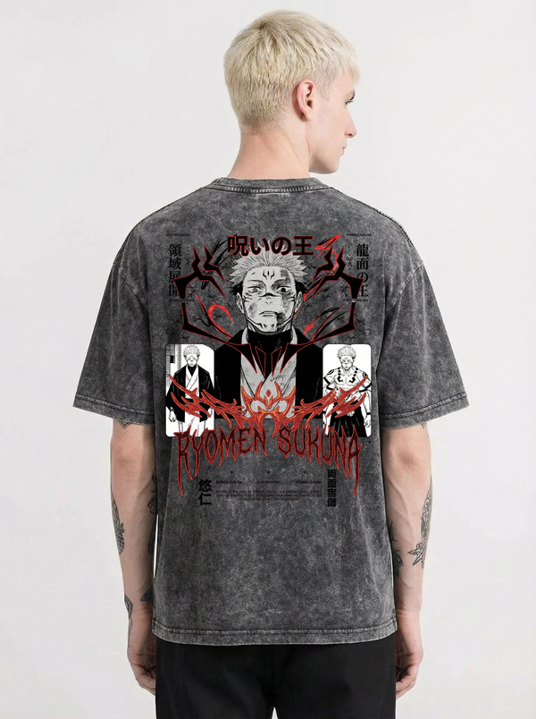 RYOMEN SUKUNA — King of Curses Oversized Tee