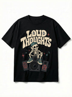 Loud Thoughts Oversized Tee