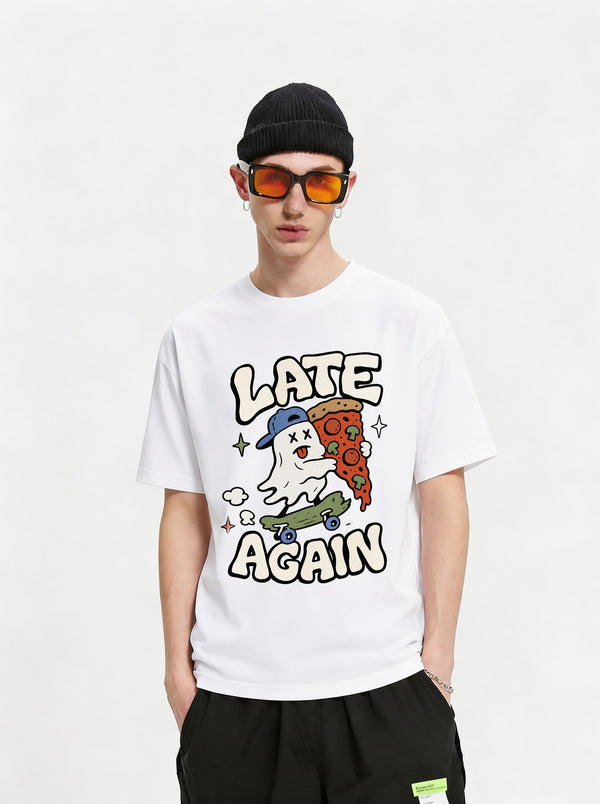 Late Again Oversized Tee