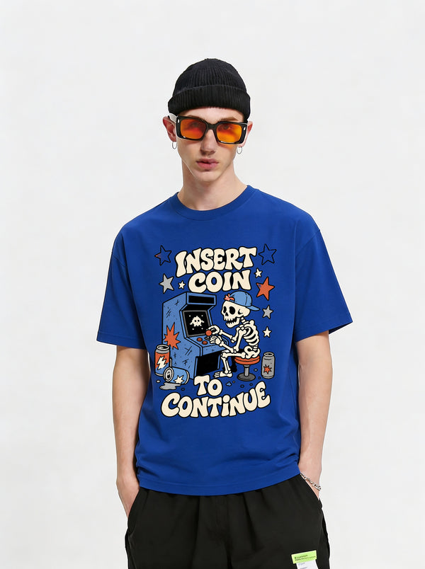 Insert Coin Oversized Tee