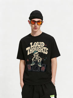 Loud Thoughts Oversized Tee