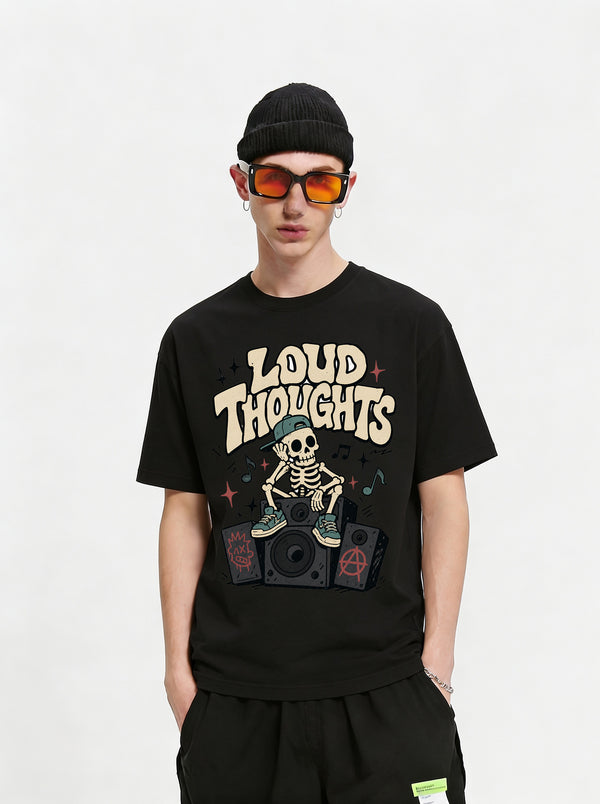 Loud Thoughts Oversized Tee
