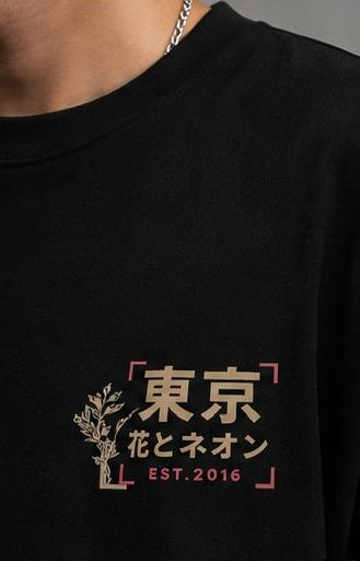Tokyo Bloom Oversized Tee