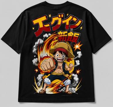 Anime King Oversized Tee