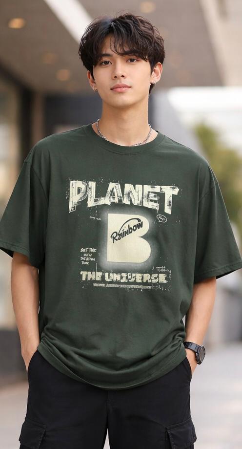 Cosmic Frontier Oversized T-Shirt