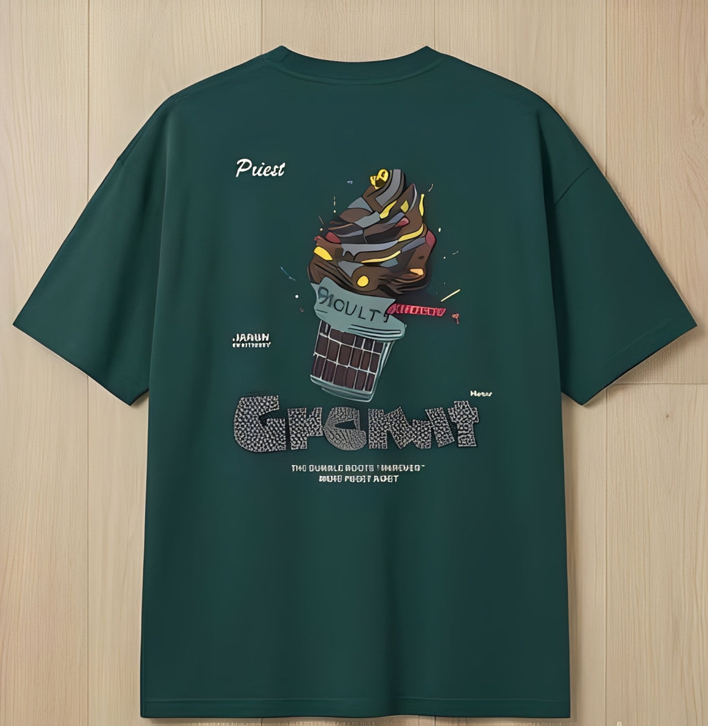 Midnight Swirl  Oversized T-Shirt