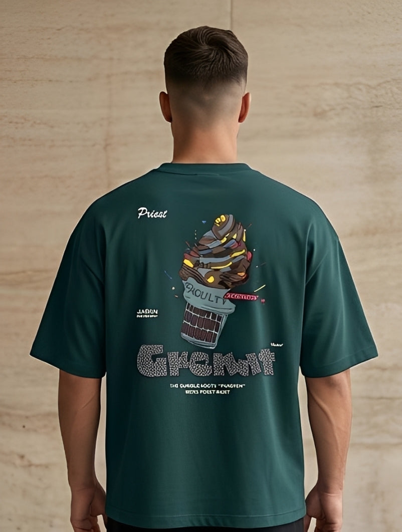 Midnight Swirl  Oversized T-Shirt