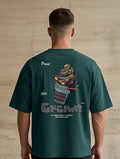 Midnight Swirl  Oversized T-Shirt
